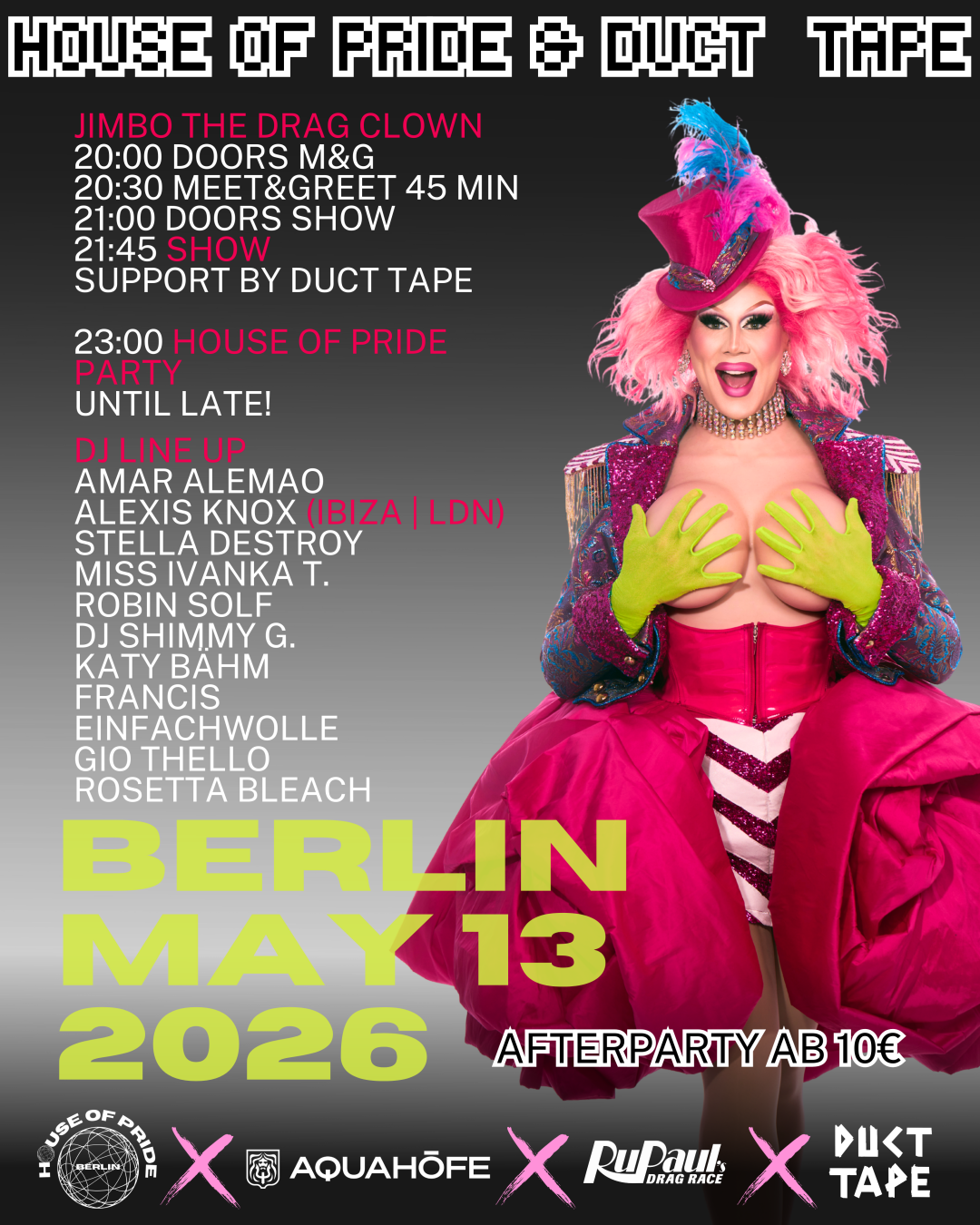 JIMBO THE DRAG CLOWN | May '26